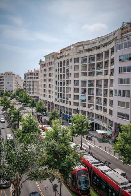 Le Balcon De La Baie Des Anges Lejlighed Nice Eksteriør billede