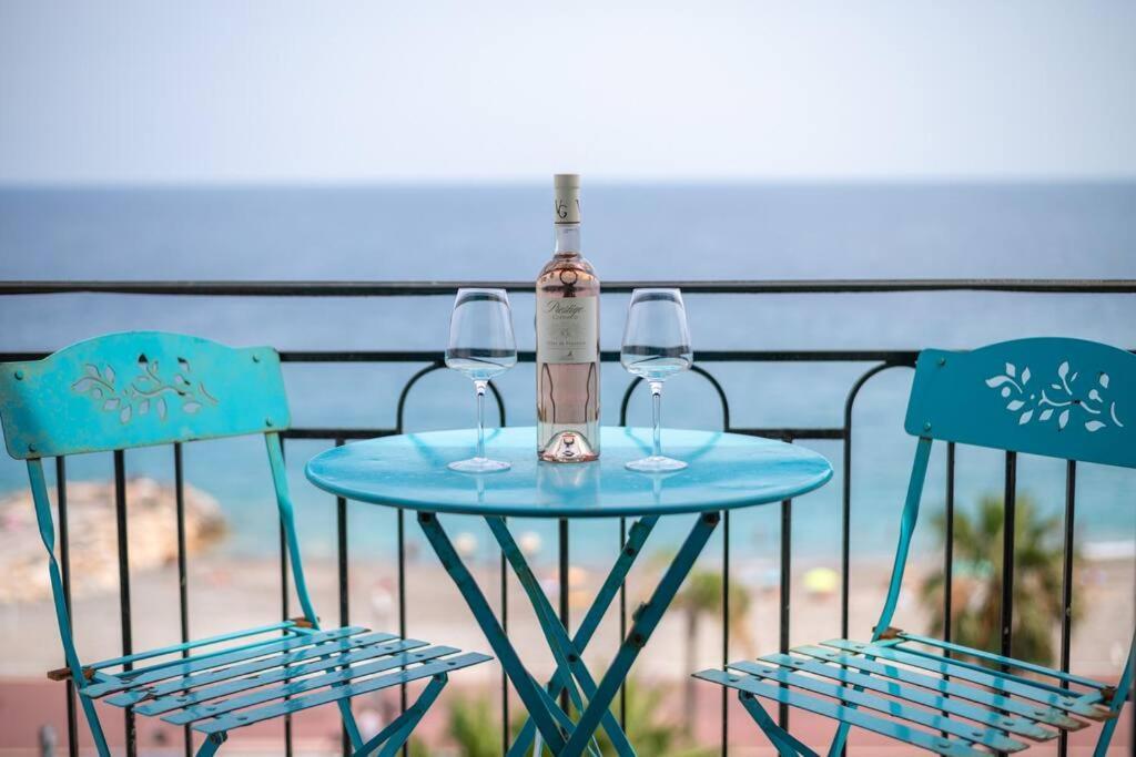 Le Balcon De La Baie Des Anges Lejlighed Nice Eksteriør billede